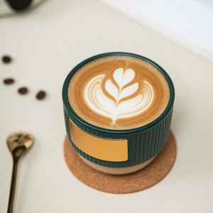 Custom Logo Ceramic Tea Cup No Handle Arabic Coffee Cup Stackable Mug - Product Image 6