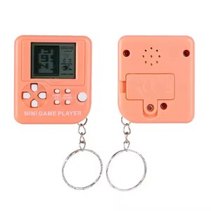 हॉट पॉकेट मिनी क्लासिक गेम मशीन कीचेन बच्चों के हैंडहेल्ड रेट्रो नॉस्टेगलिक गेम कंसोल कीरिंग वीडियो 26 गेम उपहार - Product Image 2