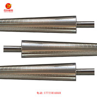 Rouleaux de guidage excentriques en aluminium de haute précision avec composants d'engrenage à roulement pour applications industrielles d'impression sur papier et textile