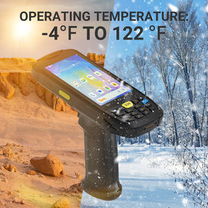 Terminal de point de vente PDA portable, imprimante Zebra, Android 10, PDA robuste, étanche, smartphone intelligent P160, 4G, Wi-Fi, GPS, fonctionne avec Bluetooth - Product Image 3