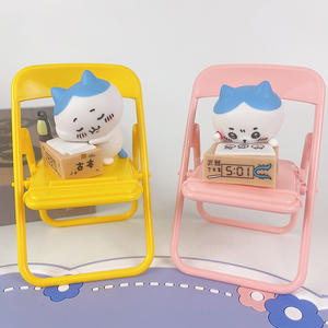 Venta al por mayor Chiikawa autodespreciable oso estatuilla: Chiikawa reloj, Decoración <span class=keywords><strong>de</strong></span> Pastel <span class=keywords><strong>de</strong></span> escritorio, Usagi cápsula juguete Hachi <span class=keywords><strong>desesperación</strong></span> estatuilla - Product Image 5