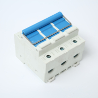 Disjoncteur miniature élargi sur rail série GSM GH3-125, interrupteur-couteau isolant à anneau de traction 100A-125A
