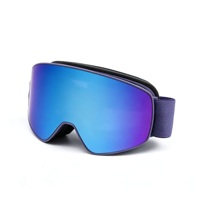 NOUVEAU BASTO Lunettes de snowboard tactiques de sécurité de haute qualité avec monture en TPU intégrale, protection UV, non polarisées, sangles réglables