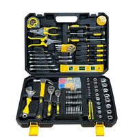 Ensemble d'outils de quincaillerie pour la réparation à domicile et le travail du bois, boîte à outils électrique, édition économique simple
