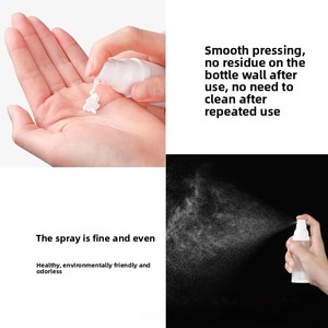 Bouteille en plastique avec pulvérisateur et pompe à vide 15-50 ml, modèle pulvérisateur/pompe à émulsion pour lotion Pure Dew, pour flacons cosmétiques - Product Image 4