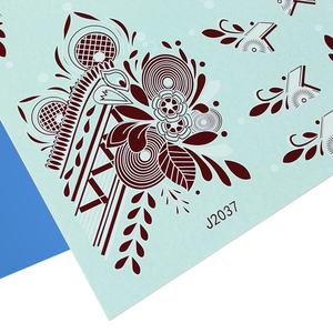 Tatouages temporaires imperméables en dentelle blanche et brune pour la main de la mariée, style <span class=keywords><strong>henné</strong></span> de mariage, autocollants - Product Image 3