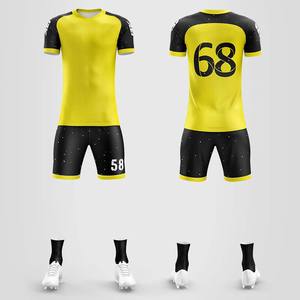 Maglia da calcio giovanile in poliestere di qualità personalizzata in 100%, - Product Image 3