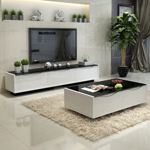 Sản Xuất Tại Trung Quốc Bộ Đồ Nội Thất Phòng Khách Bộ Bàn Cà Phê Bằng Gỗ Giá Rẻ Thiết Kế Đơn Giản Hiện Đại - Product Image 4