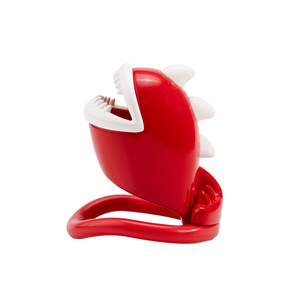 Cage de chasteté courte en résine Rouge Venus Flytrap pour hommes, verrou de pénis masculin pour animaux de compagnie - Product Image 3