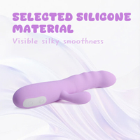 Frauen Kaninchen Vibrator Sexspielzeug 10 Modi 4 Schaukel Anal Brustwarzen Stimulationen G-Punkt Anal Dildo Zauberstab für einzelne Paare