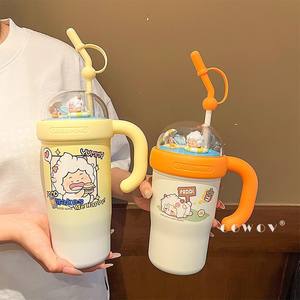 Vaso Térmico Paddi de 830 ml, de Acero Inoxidable Aislado, con Pajita, para Viaje - Product Image 3