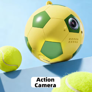 Cámara de Acción Deportiva Q7 Creative Football, Cámara HD Portátil Recargable para Viajes al Aire Libre, Mini Cámara Gran Angular con Llavero Magnético, Regalo - Product Image 6