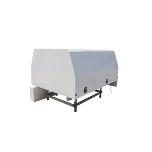 Caja de herramientas personalizada para camioneta con dos tapas superiores de aleación de aluminio y cajones integrados con cerradura, sistema de almacenamiento para camioneta. - Product Image 6