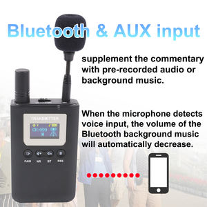 Guida turistica Wireless esplicativo 2.4G canale di 999 a frequenza universale globale alta qualità del suono - Product Image 6