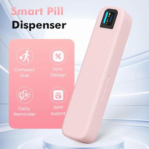Organizador de Pastillas Inteligente de Plástico con Alarma, Aplicación Bluetooth, Pastillero Semanal, Pastillero de Viaje para 7 Días, para Medicamentos y Vitaminas - Product Image 2