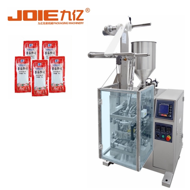 Automatic Liquid Ketchup Paste Shampoo Fruit Juice Sachet Packing Machine