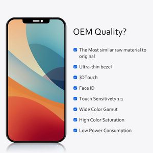 Écran LCD complet pour <span class=keywords><strong>iPhone</strong></span> 16 Pro Max 16plus Promax 16pro Remplacement d'écran Original Gx Soft - Product Image 4