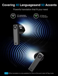 Timekettle X1 AI Intérprete Hub Entidad independiente Traductor simultáneo bidireccional Auriculares Traductor Dispositivo traductor Traductor de idiomas - Product Image 4