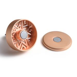 Ambientador de Coche con Clip Magnético Circular de Metal de Color Personalizado con Logotipo Personalizado - Product Image 4