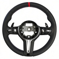Volant pour BMW F30 F10 E90 F32 F36 m Sport M340i E39 F22 F11 540i E87 F82 M3 M5 E70 M4 Cuir Fibre de carbone LED F80 E92