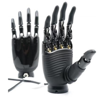 Bras robotiques flexibles et agiles, performance indépendante améliorée, 6 degrés de liberté, main robotique bionique programmable à cinq doigts
