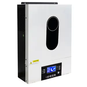 6KW48V120A MPPT solar hybrid inverter 6.2KW grid tie with battery back up inverter