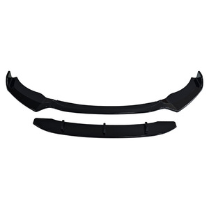 Splitter avant BMW 4 sections noir brillant ABS pour X3 2014 2016 - Product Image 5