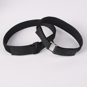 Rubans à boucle à crochet sur un côté en nylon écologique personnalisés sans couture noir blanc amovible fixation de vêtements imperméables de haute qualité - Product Image 2