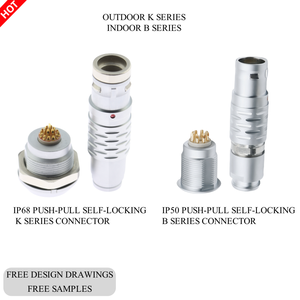 3/6/18 pin nam nữ lõm Bảng điều khiển gắn kết không thấm nước bốn DC/PC điện sợi quang với pushpull và vít Thông tư kết nối - Product Image 4