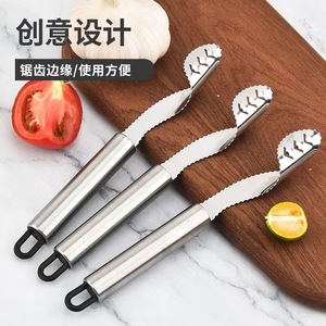 ที่คว้านเมล็ดพริก ที่คว้านเมล็ดมะเขือเทศ ที่คว้านเมล็ดพริกหยวก สแตนเลส 3 ชิ้น อุปกรณ์ครัวสำหรับเตรียมผลไม้และผัก - Product Image 1