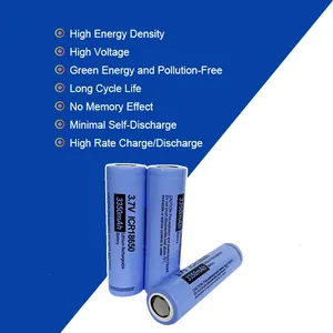 3,7 V wiederauf ladbarer Lithium-Ionen-Akku 18650 3350mAh Akku 2600mAh 2000mAh 2200mAh 3000mAh 3500mAh