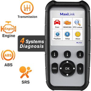 Autel OBD2 <span class=keywords><strong>Scanner</strong></span> Diagnostic Scan Tool ML629 - MaxiLink629 Code <span class=keywords><strong>Scanner</strong></span> Car OBD2 for Vehicle Engine (Upgrade ML619 AL619 ) - Product Image 2