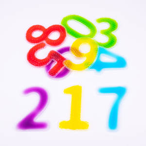 नई उत्पाद विशेष जरूरतों Squidgy तरल भरा बनावट संख्या बौद्धिक मोंटेसरी शैक्षिक स्पर्श संवेदी खिलौने - Product Image 4