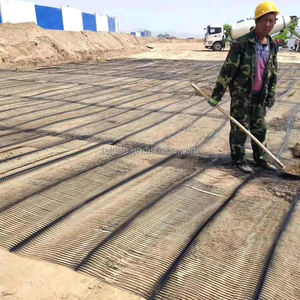 HDPE/PP 플라스틱 단축성 지오그리드, 인장 강도 120KN, 도로 기초 보강, 포장, 옹벽용 5년 이상 보증 - Product Image 4