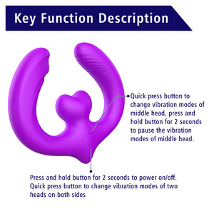 Vibrador de Control Remoto con 3 Acciones, 7 Bandas de Silicona Líquida, 3 Motores, Carga USB, Punto G, para <span class=keywords><strong>Lesbianas</strong></span> - Product Image 4