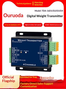 Ouluda TDA-16D Gewichtstransmitter Digitales Mengenmessmodul RS485 0-10V 4-20mA Anpassbar Kunststoffmaterial 1 Jahr Garantie - Product Image 2