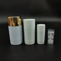 Petit contenant transparent pour déodorant, enroulé, 6g