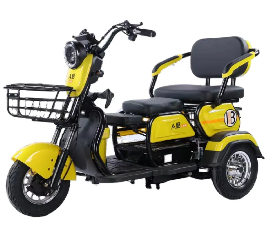 High Quality 3-Wheel Electric Scooter 60v Electric Tricycle Bike Open Body Fast Charging Easy to Operate and Stable