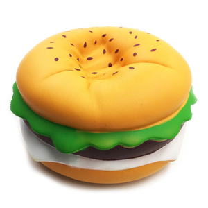 Jouet Squishy Géant Hamburger en PU, Anti-Stress, Anti-Anxiété, Jouet Sensoriel Fidget pour Enfants et Adultes - Product Image 6