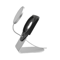 Support de charge sans fil compatible avec les modèles 15/14, en alliage d'aluminium, flexible, pour une utilisation sur le bureau, support de téléphone portable réglable