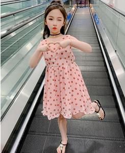 ชุดเดรสเด็กผู้หญิงสีชมพูน่ารักสไตล์ใหม่ แฟชั่นสำหรับวันเกิด ลายวงกลม - Product Image 3