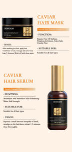 自社ブランドキャビアシャンプー & コンディショナー栄養保湿フケ防止ふわふわヘアシャンプーキャビアヘアケアセット - Product Image 6