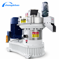 Ligne de machines à granulés de biomasse ZHONGDEBAO personnalisée 8-10t/h pour bois, paille, coques de riz, herbe, moteur chinois 380V, taille de granulés 6-12mm