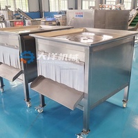 DY Industriële Fruit- en Groentesnijmachine met Motor, Verstelbare Dikte, 304 RVS, Capaciteit 600-1500kg/u