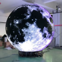 Globo interior de 360 grados, pantalla de bola led, pantalla de bola esférica, pantalla redonda esférica para Centro Comercial