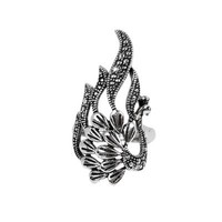 Bague rétro en forme de grenouille et de paon, 24 pièces, anneau ouvert en or, pour amoureux de bijoux hip hop européen et américain