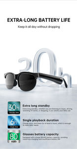 中国メーカー防水AIスマートメガネブルートゥースメガネスマートオーディオメガネ翻訳AI眼鏡 - Product Image 5