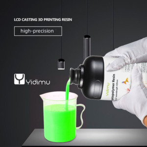 3D cao sáp UV chữa chất lỏng nhựa 405 nanomet LCD DLP Máy in Nhựa 3D in ấn mô hình đồ trang sức đúc - Product Image 5