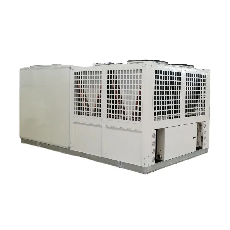 T3 variable frequency air-cooled 20-ton rooftop complete unit rooftop air conditioner including functional sections