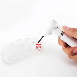 Mezclador de <span class=keywords><strong>Tinta</strong></span> Eléctrico Negro para Tatuajes y Maquillaje Permanente con 5 Varillas Mezcladoras, Equipo de Tatuaje - Product Image 3